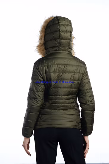 Cappuccio imbottito invernale per bambina con giacca in pelliccia Abbigliamento per bambini Abbigliamento da esterno Abbigliamento per bambini Abbigliamento per bambini