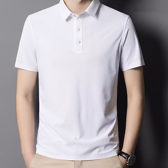 Polo da uomo allentata estiva di alta qualità personalizzata in cotone spandex/piqué 100% cotone/poliestere di cotone all'ingrosso in fabbrica