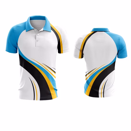 Polo da uomo personalizzata Polo in cotone doppio mercerizzato